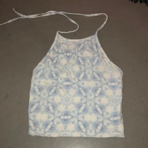 Reversible halter top